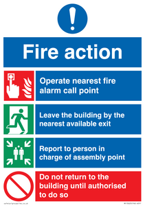 Fire action